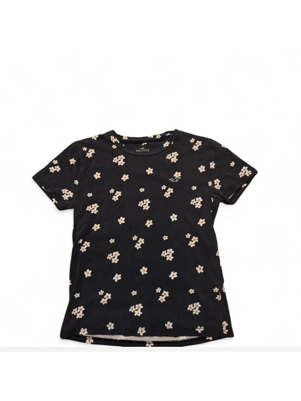 Hollister women’s floral print tshirt size xxs